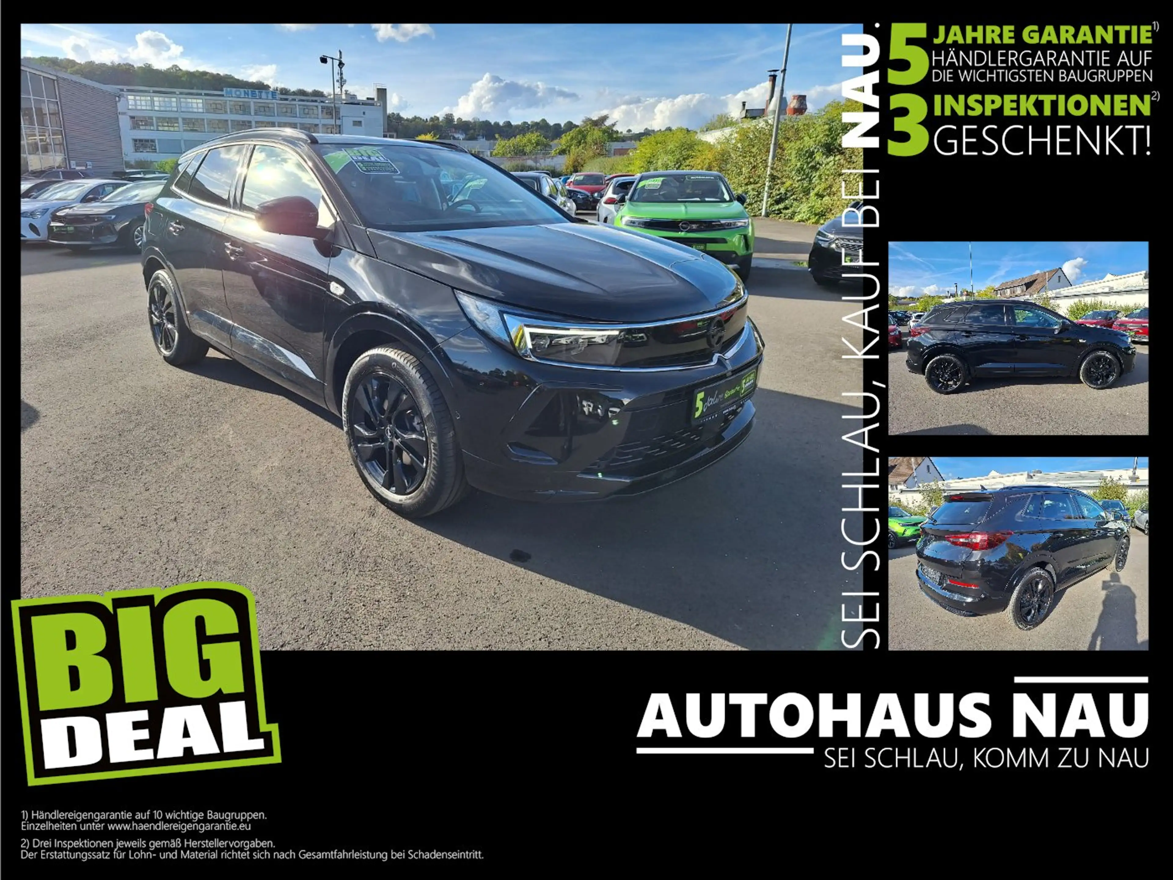Opel Grandland 1.2 Turbo GS Line inkl. Inspektionspaket Big Deal