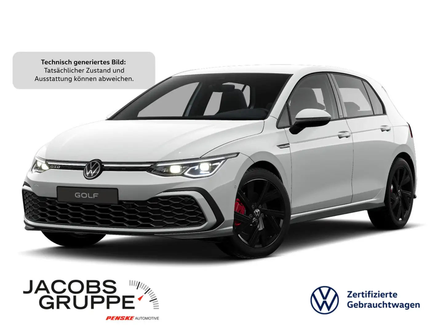 Volkswagen Golf VIII GTD 2.0 TDI DSG AHK, Kamera, ACC, S Weiß - 1