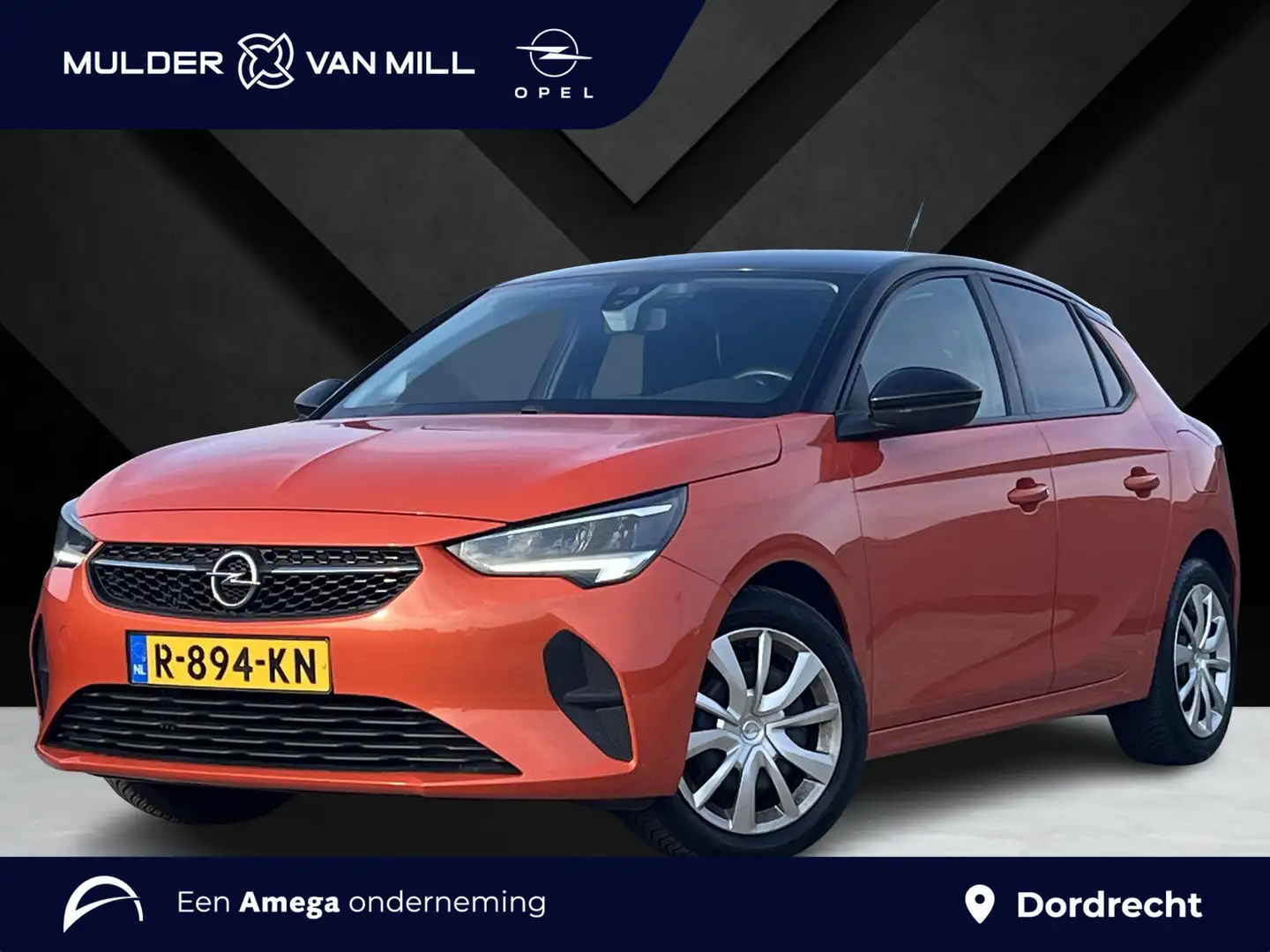 Opel Corsa Edition 1.2 Turbo 100pk EAT8 | ALL SEASON BANDEN | Orange - 1