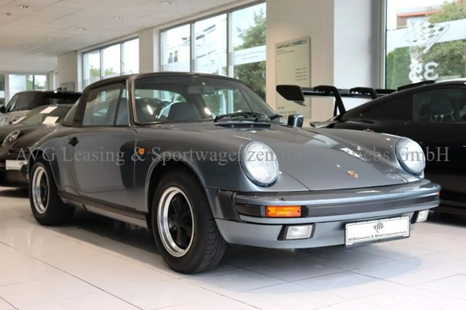 Porsche 911 3,2 Carrera Targa DT Orig.17.499Km/Erstlack Blauw - 1
