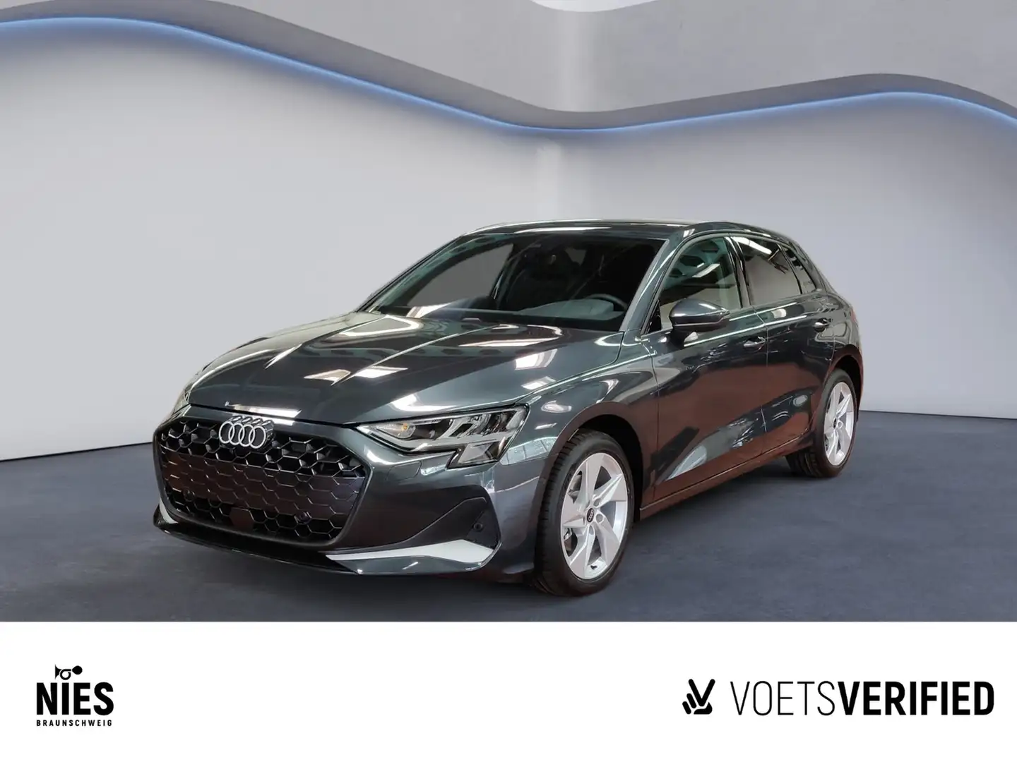 Audi A3 Sportback advanced 35 TFSI S-tronic PDC+KLIMA+SHZ Gris - 1