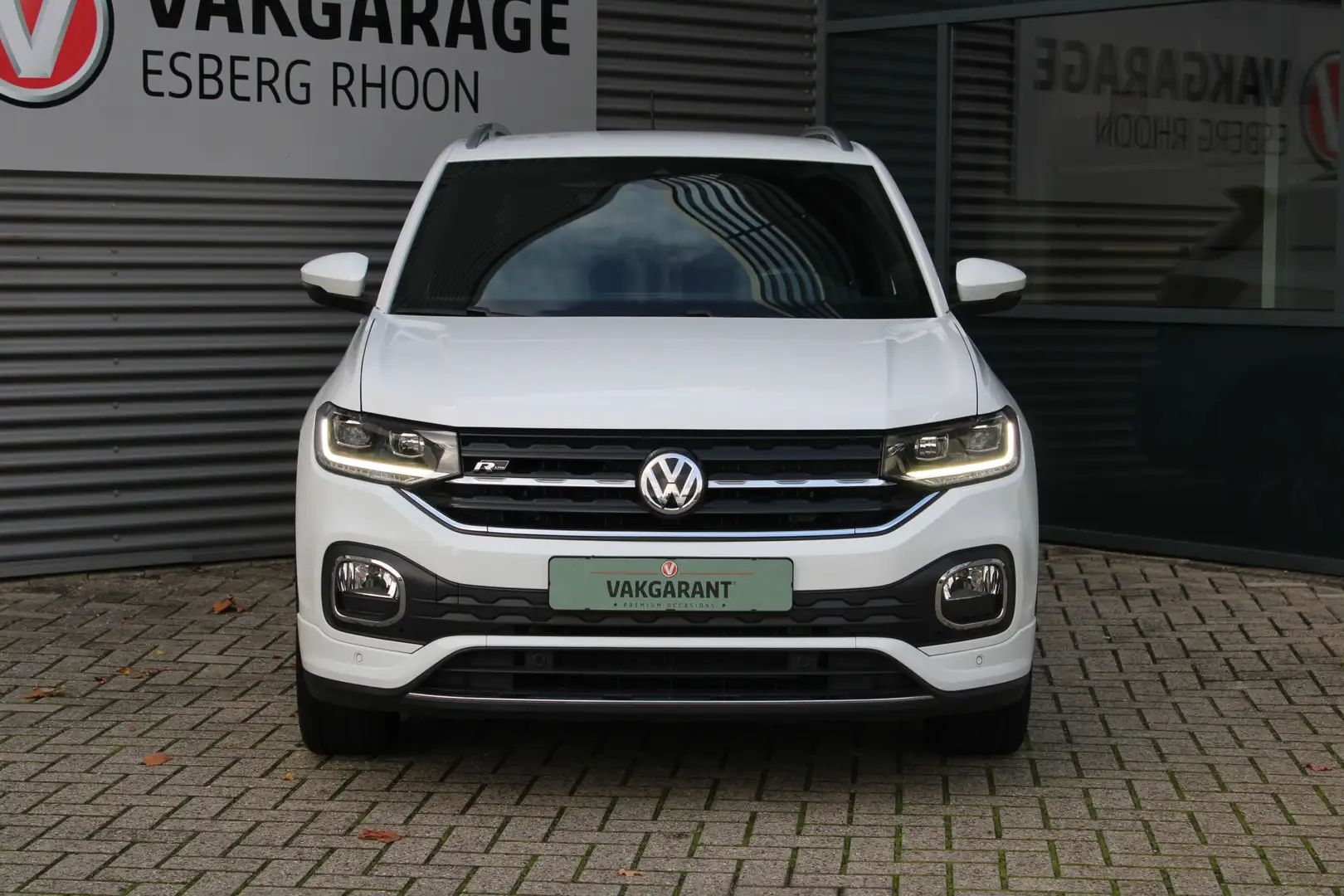 Volkswagen T-Cross 1.0 TSI Style Business R 2x-R-LINE DSG,R-LINE,NAVI Blanc - 2