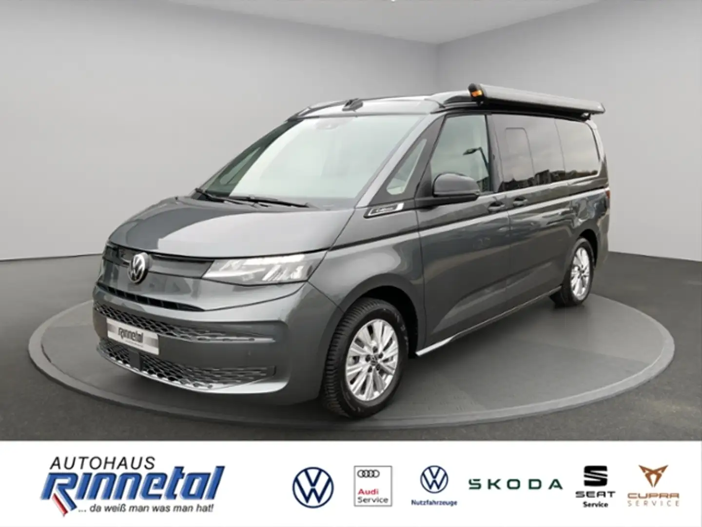 Volkswagen T7 California Beach 110 KW CLIMATRONIC+AHZV+2x STANDHEIZUNG Grau - 1