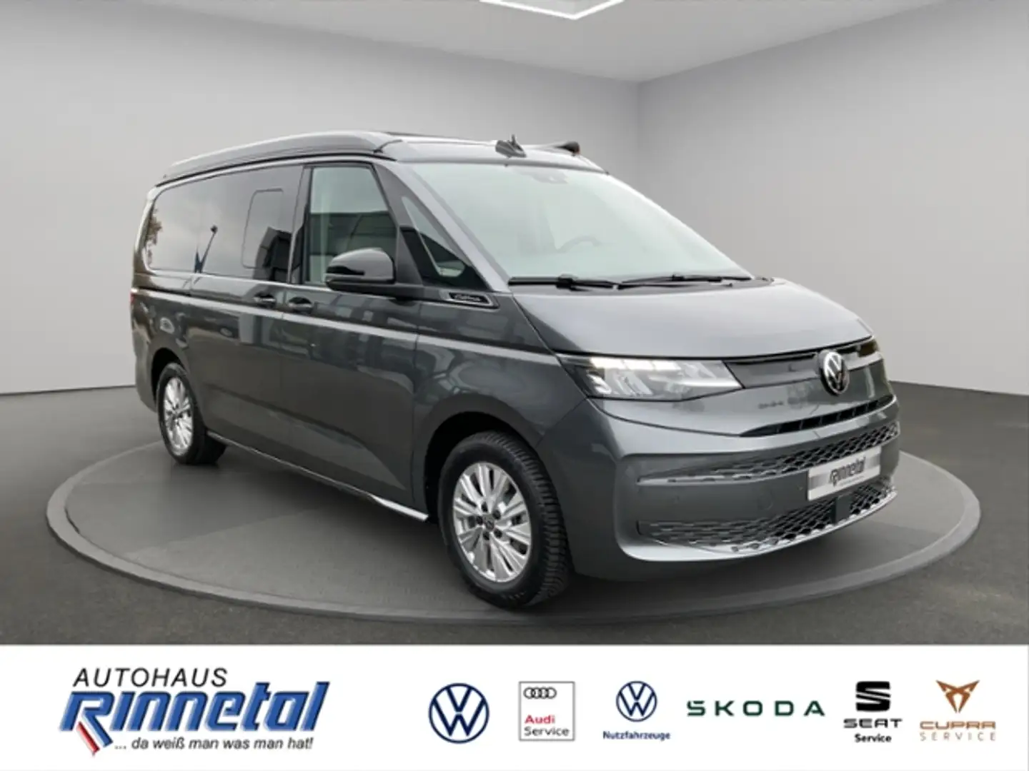Volkswagen T7 California Beach 110 KW CLIMATRONIC+AHZV+2x STANDHEIZUNG Grau - 2