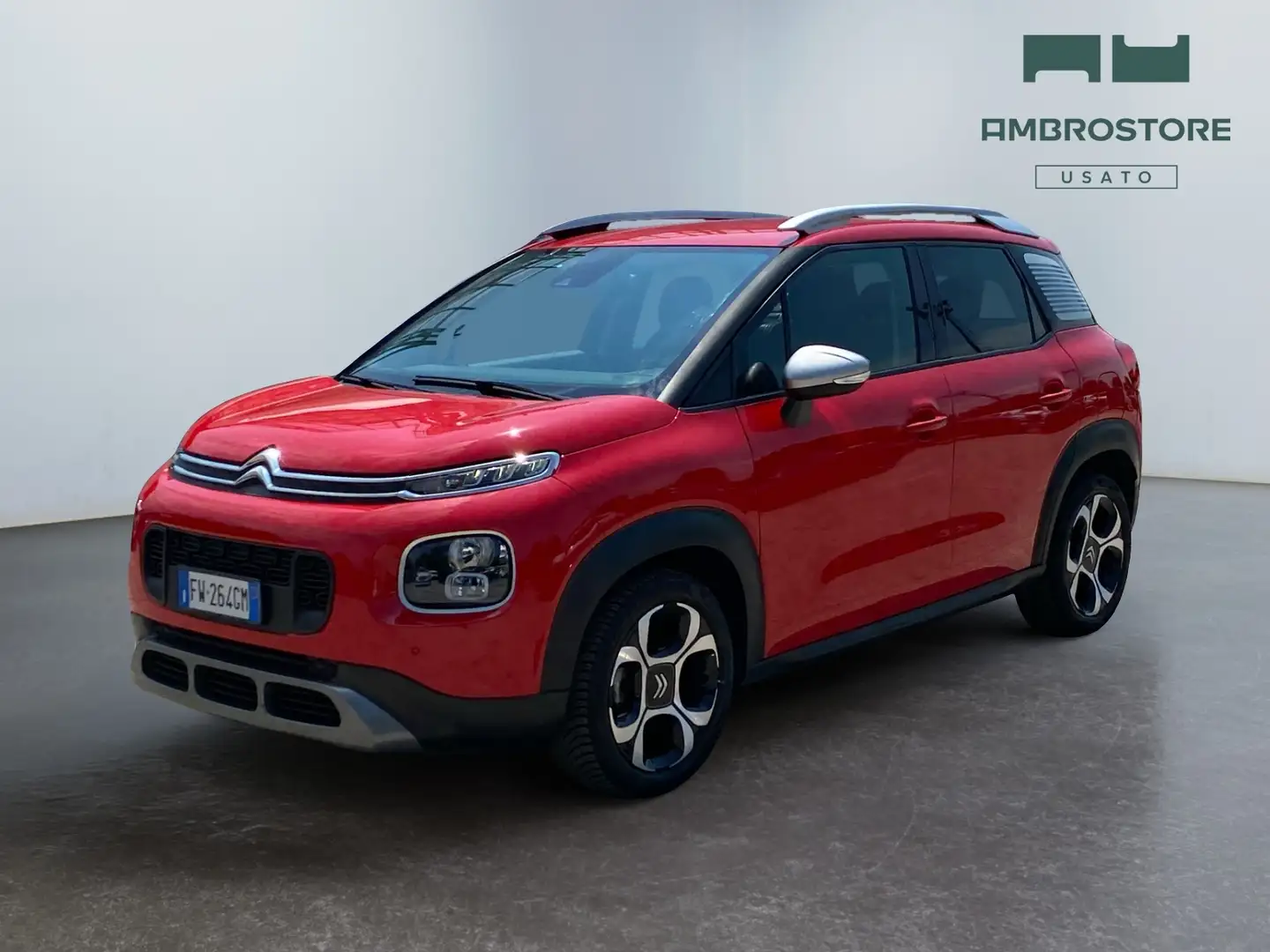 Citroen C3 Aircross I 2017 - C3 Aircross 1.5 bluehdi Rip Curl s&s 10 Rosso - 1
