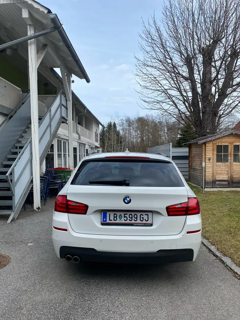 BMW 520 520d Touring Sport-Aut. Weiß - 2