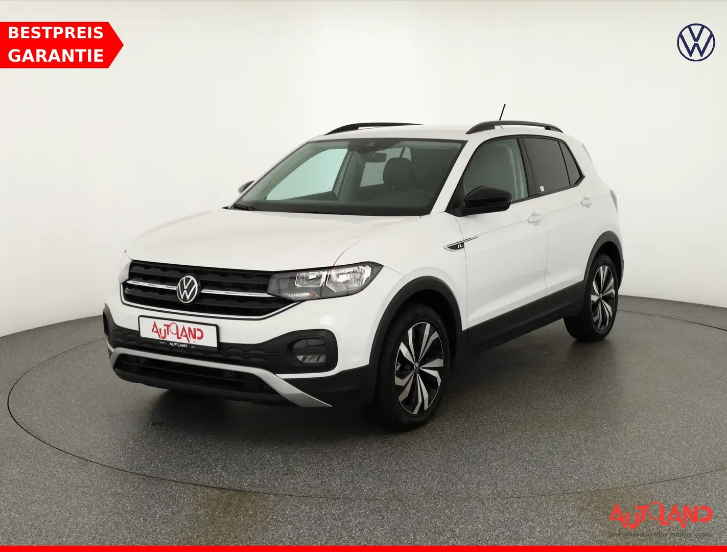Volkswagen T-Cross 1.0 TSI Active Klimaaut. App-Connect PDC Bianco - 1