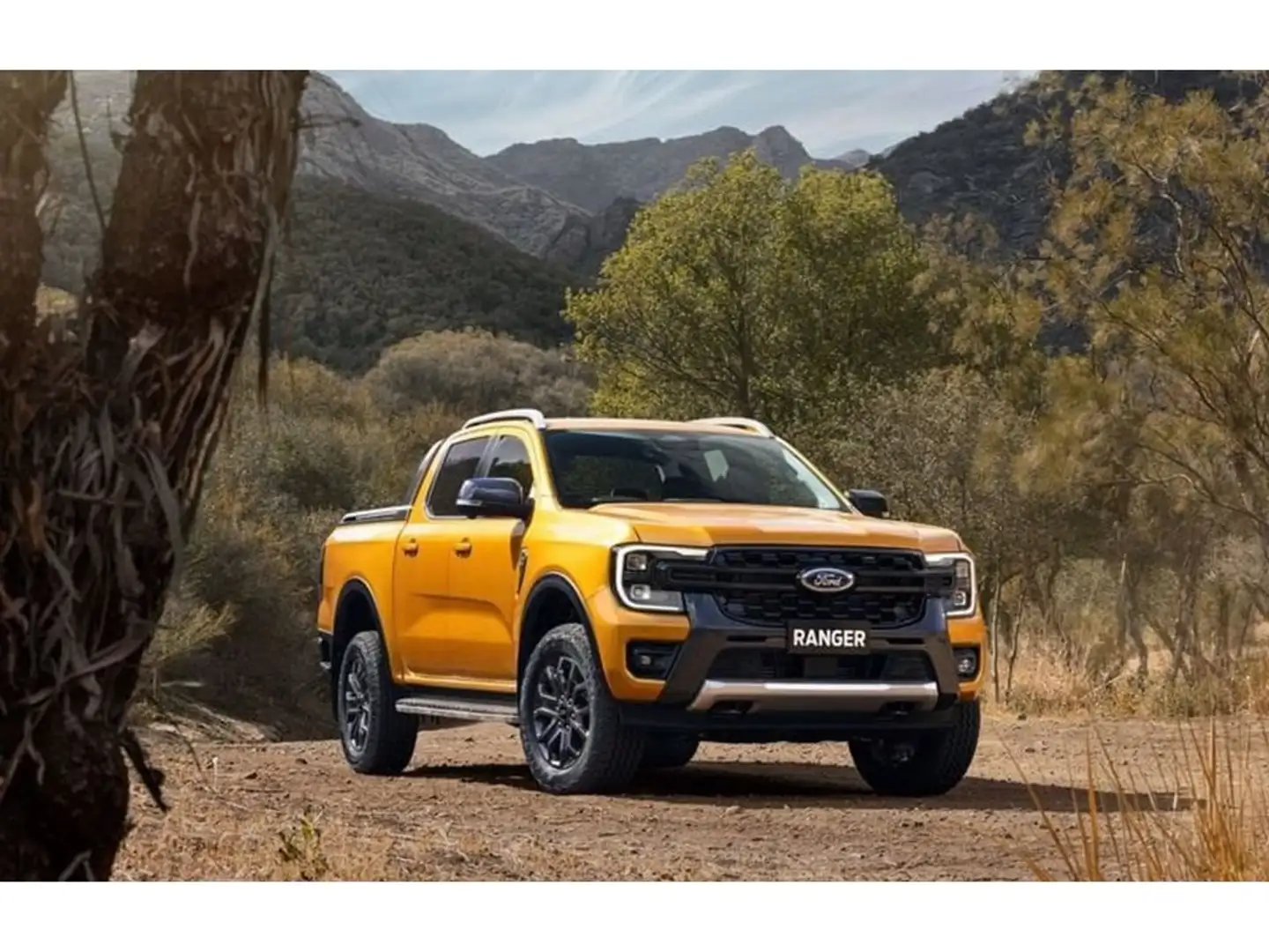 Ford Ranger EcoBlue A10 e-4WD Wildtrak Geel - 1