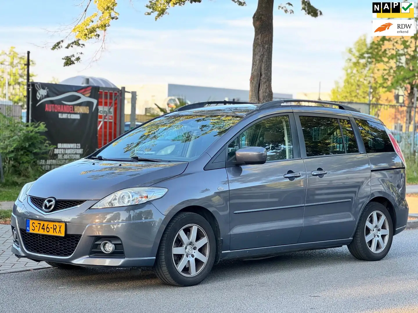 Mazda 5 2.0 TS/7pers/automaat/airco/cruise Grijs - 1