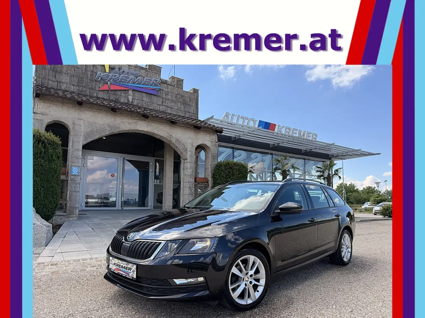 Skoda Octavia Combi 1,6 TDI Ambition DSG Schwarz - 1