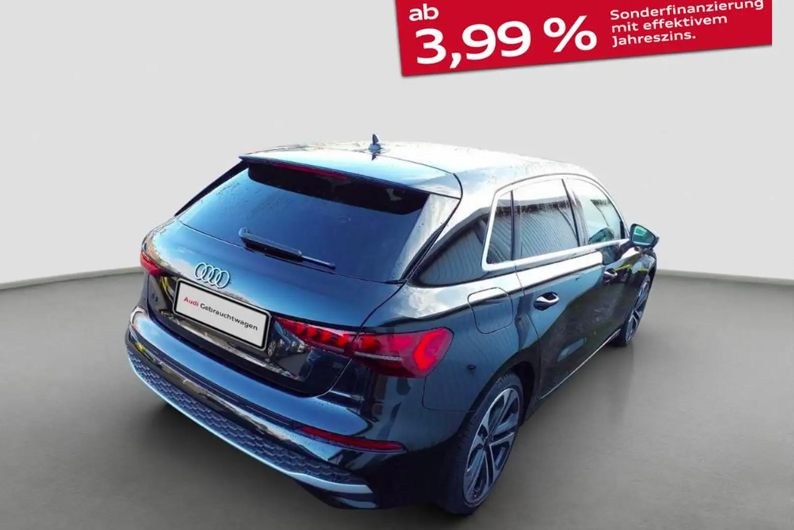 Audi A3 SB 35TDI S tronic/Matrix/Pano/Navi/AHK/B&O/Kamera/ Schwarz - 2