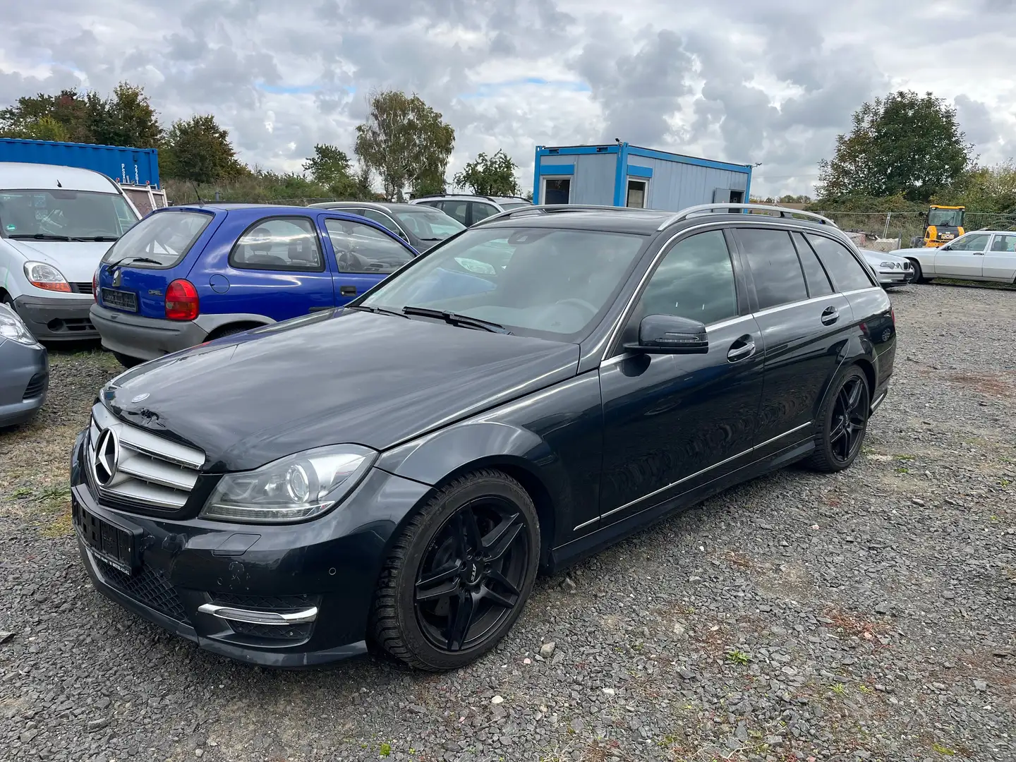 Mercedes-Benz C 250 C-Klasse T-Modell Diesel T CDI 4Matic AMG Noir - 2