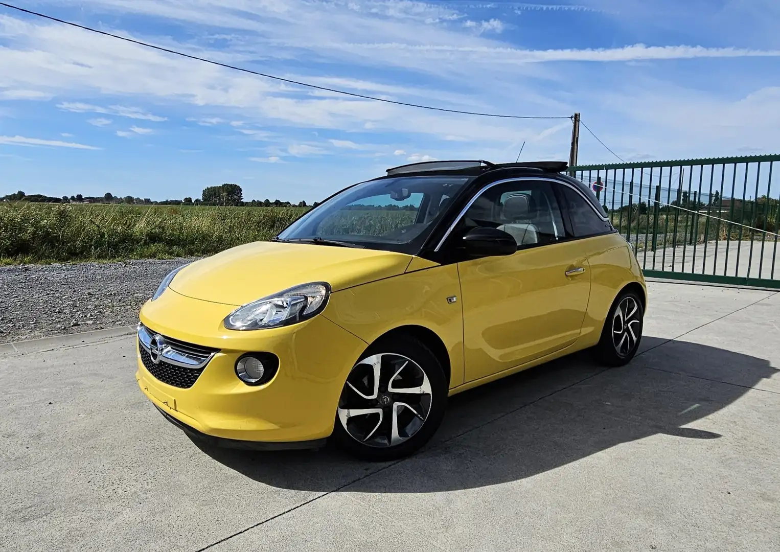 Opel Adam Adam 1.2i Open Air - Garantie 12 mois Geel - 1
