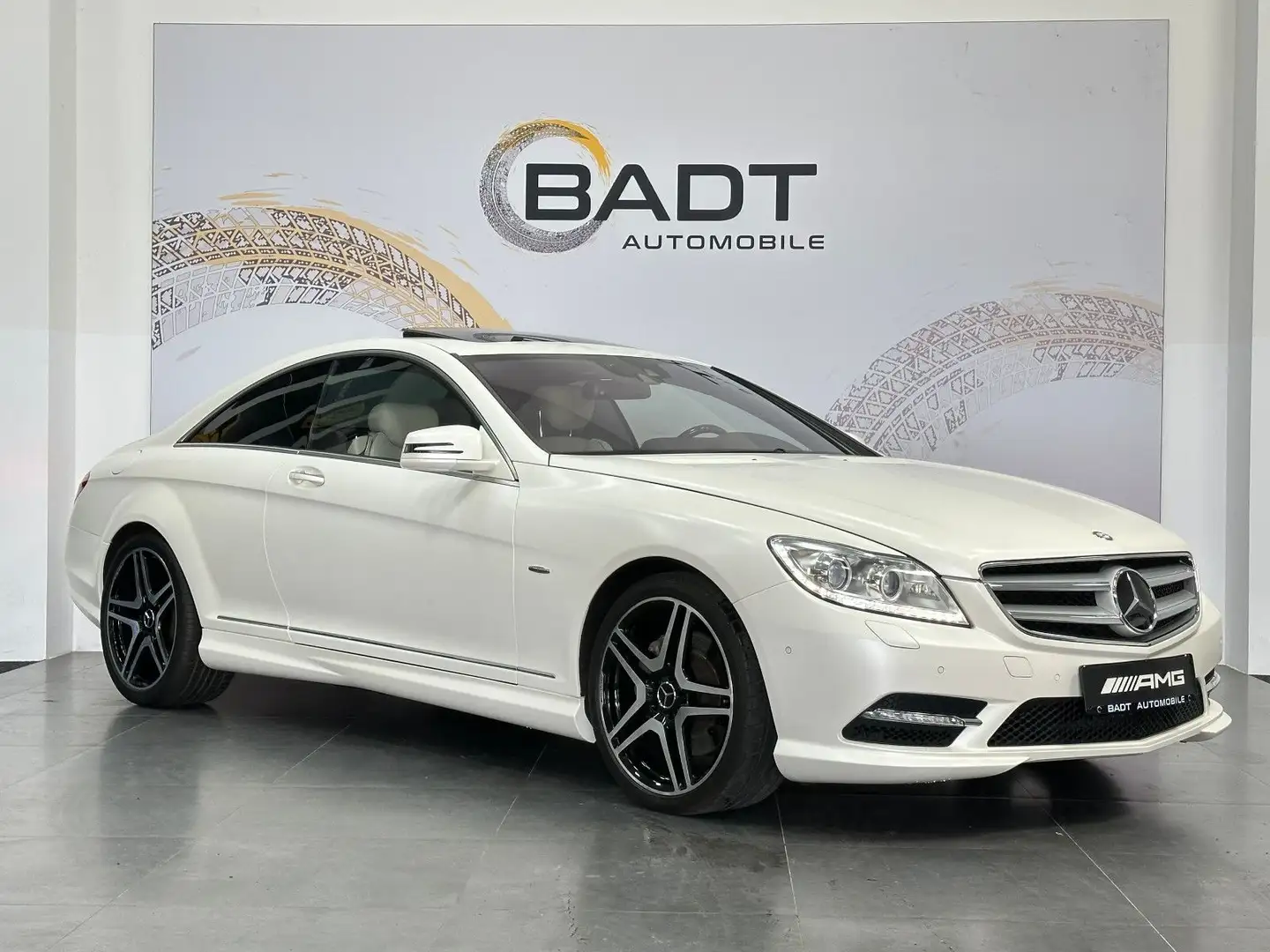 Mercedes-Benz CL 500 BE *MATT*DESIGNO*DISTRONIC*TOTWINKEL Weiß - 1