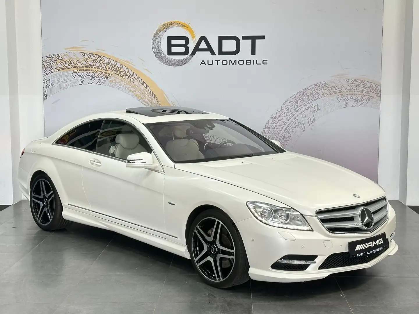 Mercedes-Benz CL 500 BE *MATT*DESIGNO*DISTRONIC*TOTWINKEL Weiß - 2