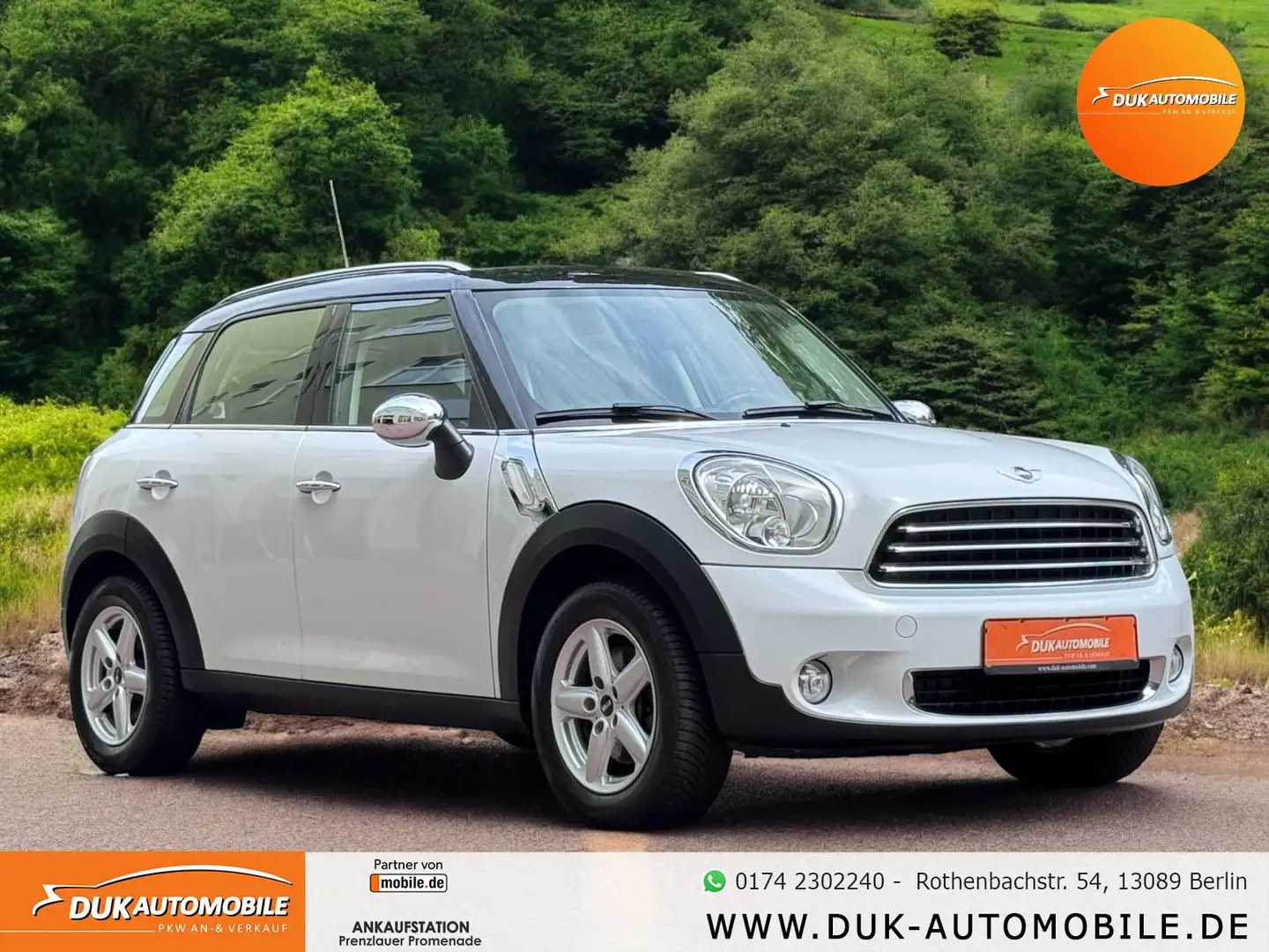 MINI Cooper Countryman Countryman Aut. Cooper *1.Hand*Scheckheft gepflegt Bianco - 1