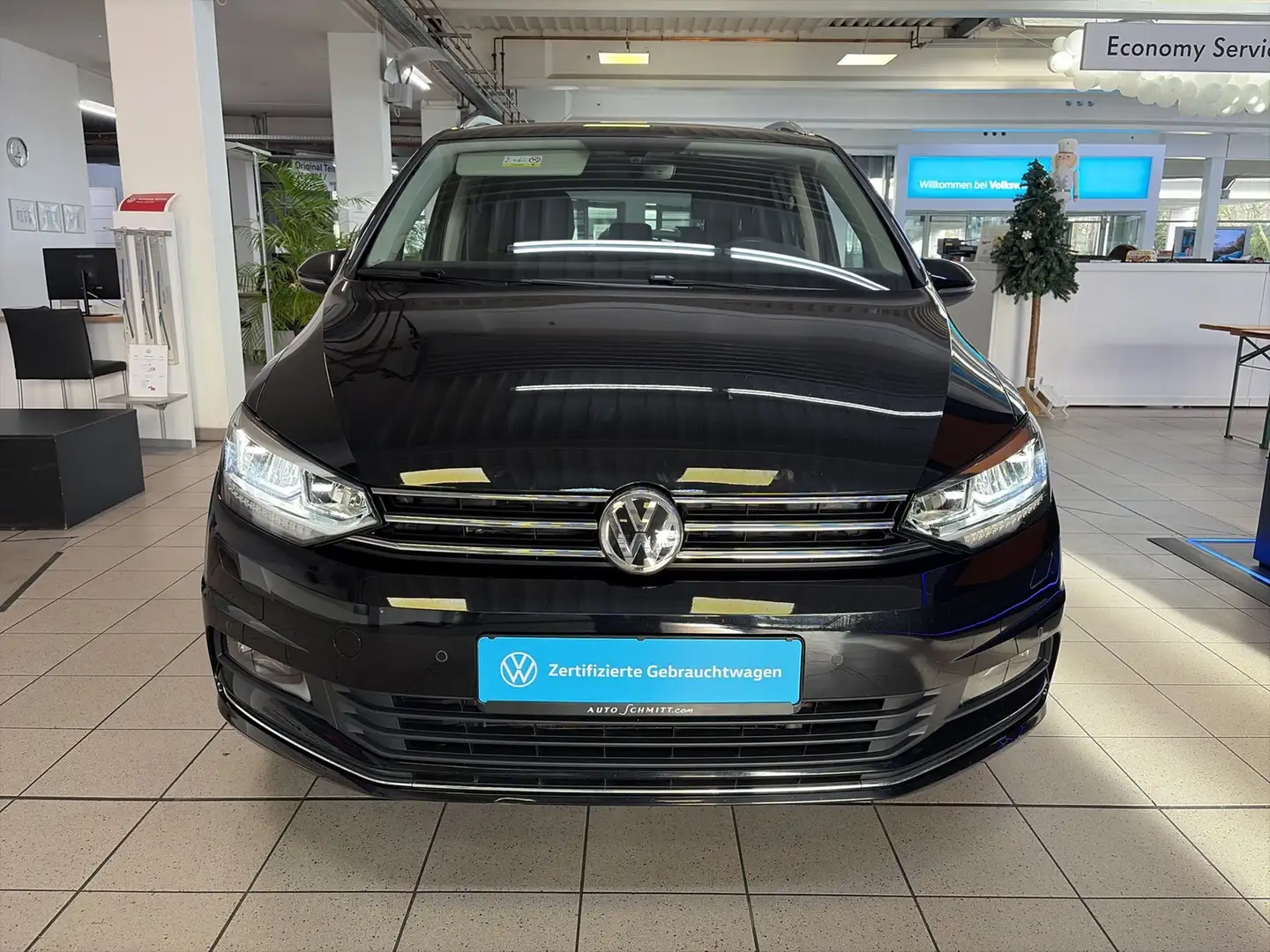 Volkswagen Touran Highline 1.5 TSI DSG AHK+KAMERA+NAVI+ACC Schwarz - 2