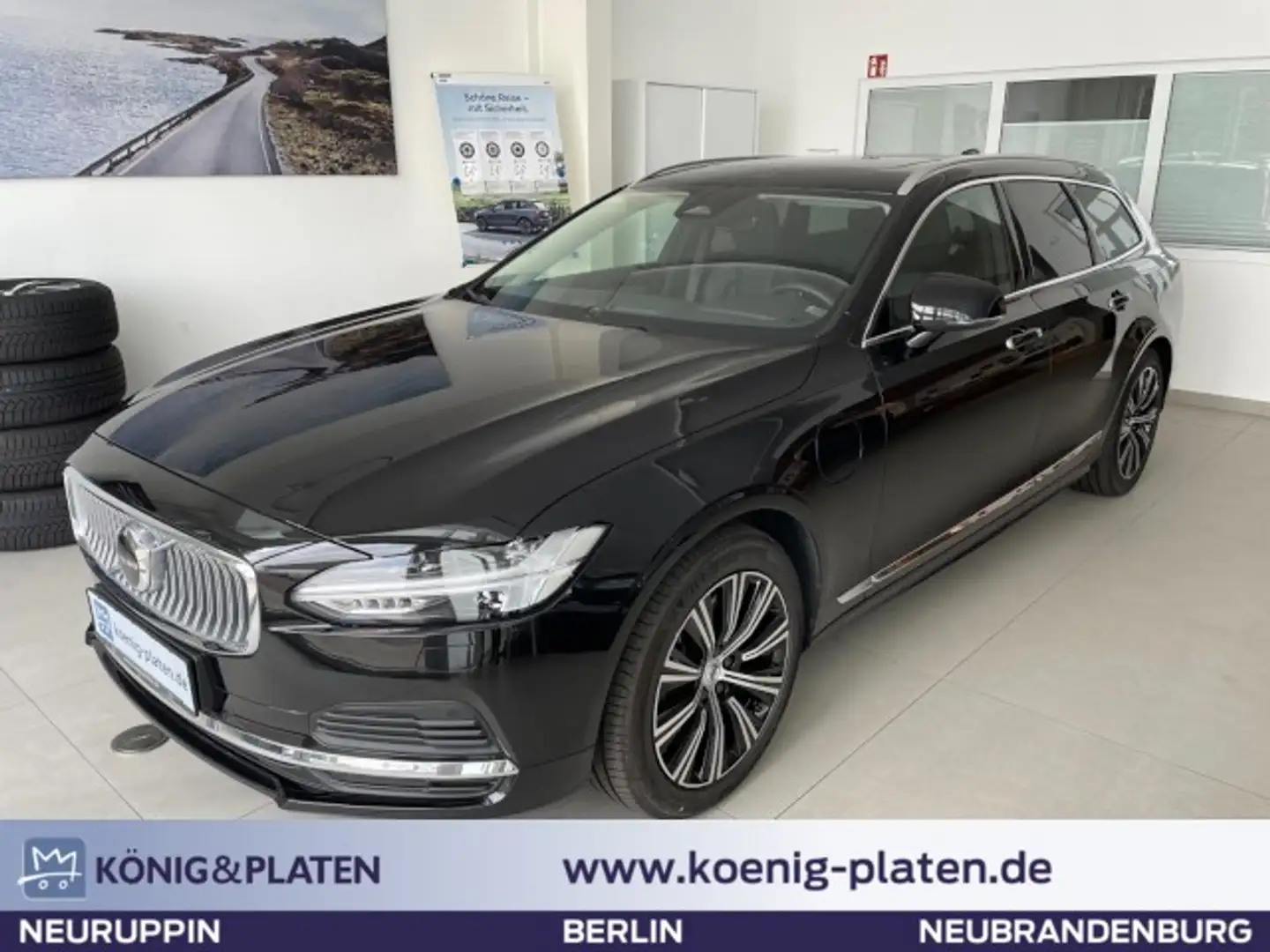 Volvo V90 T8 Twin Engine AWD Inscription Recharge Klima Schwarz - 1