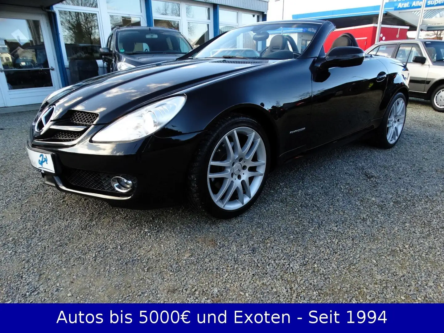 Mercedes-Benz SLK 200 KOMPRESSOR Airscarf - Wenig KM Schwarz - 1
