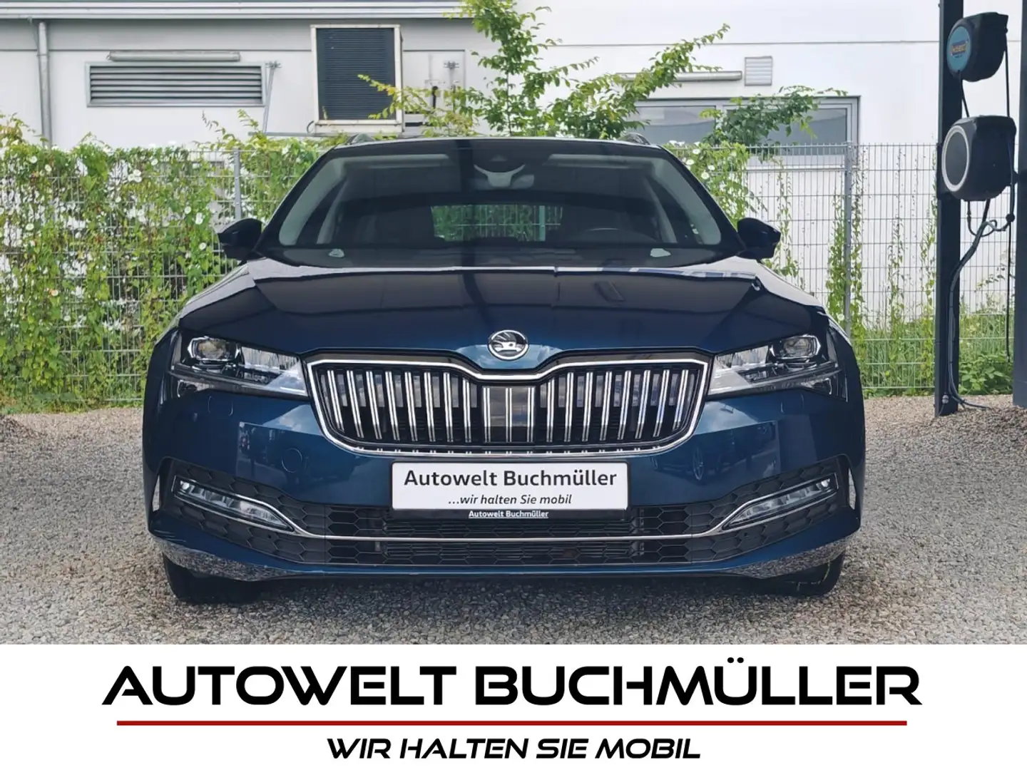 Skoda Superb 2.0 TDI DSG,PANO,STAND,AHK,VIRTUAL,MATRIX Klima Bleu - 1