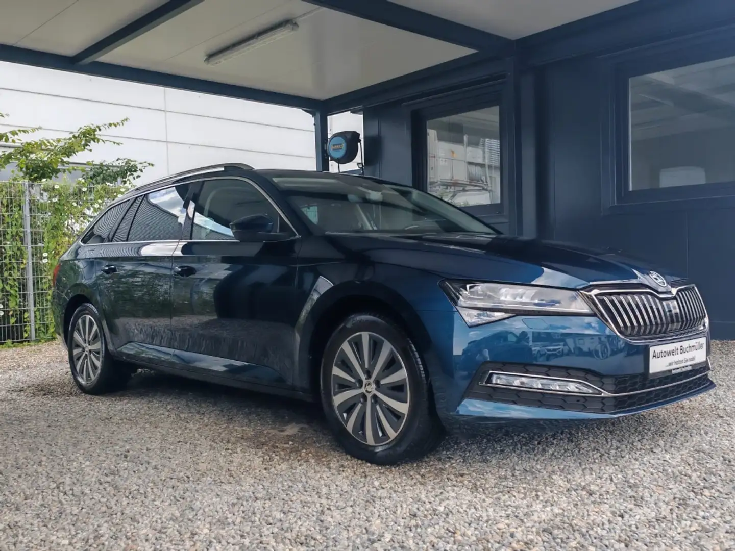 Skoda Superb 2.0 TDI DSG,PANO,STAND,AHK,VIRTUAL,MATRIX Klima Bleu - 2