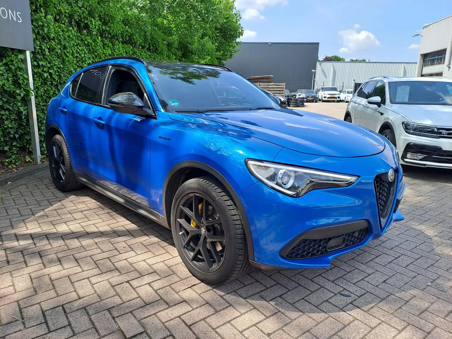 Alfa Romeo Stelvio 2.0 T AWD B-Tech | PANO-SCHUIFDAK | LEER | CAMERA Blauw - 2