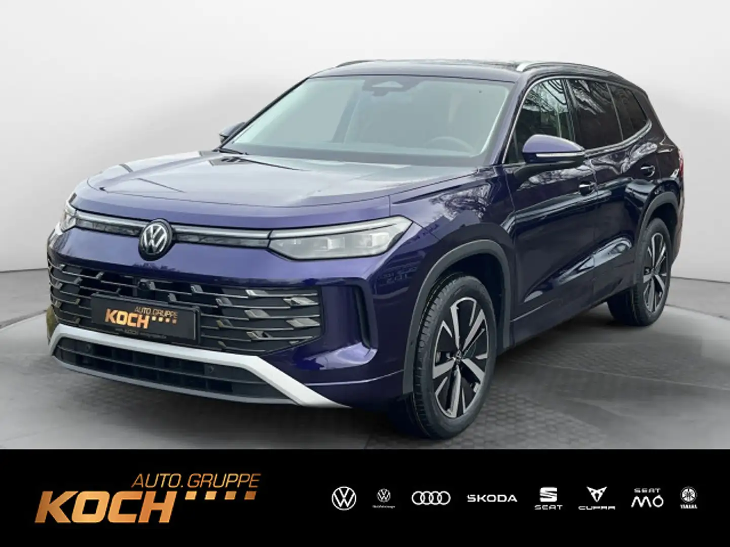 Volkswagen Tayron 1.5eTSI Elegance DSG 7-Sitzer Navi LED AH Violett - 1
