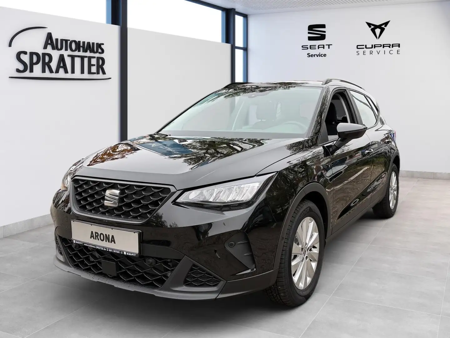 SEAT Arona 1.0 TSI DSG Style ACC LED SHZ Kamera Schwarz - 1