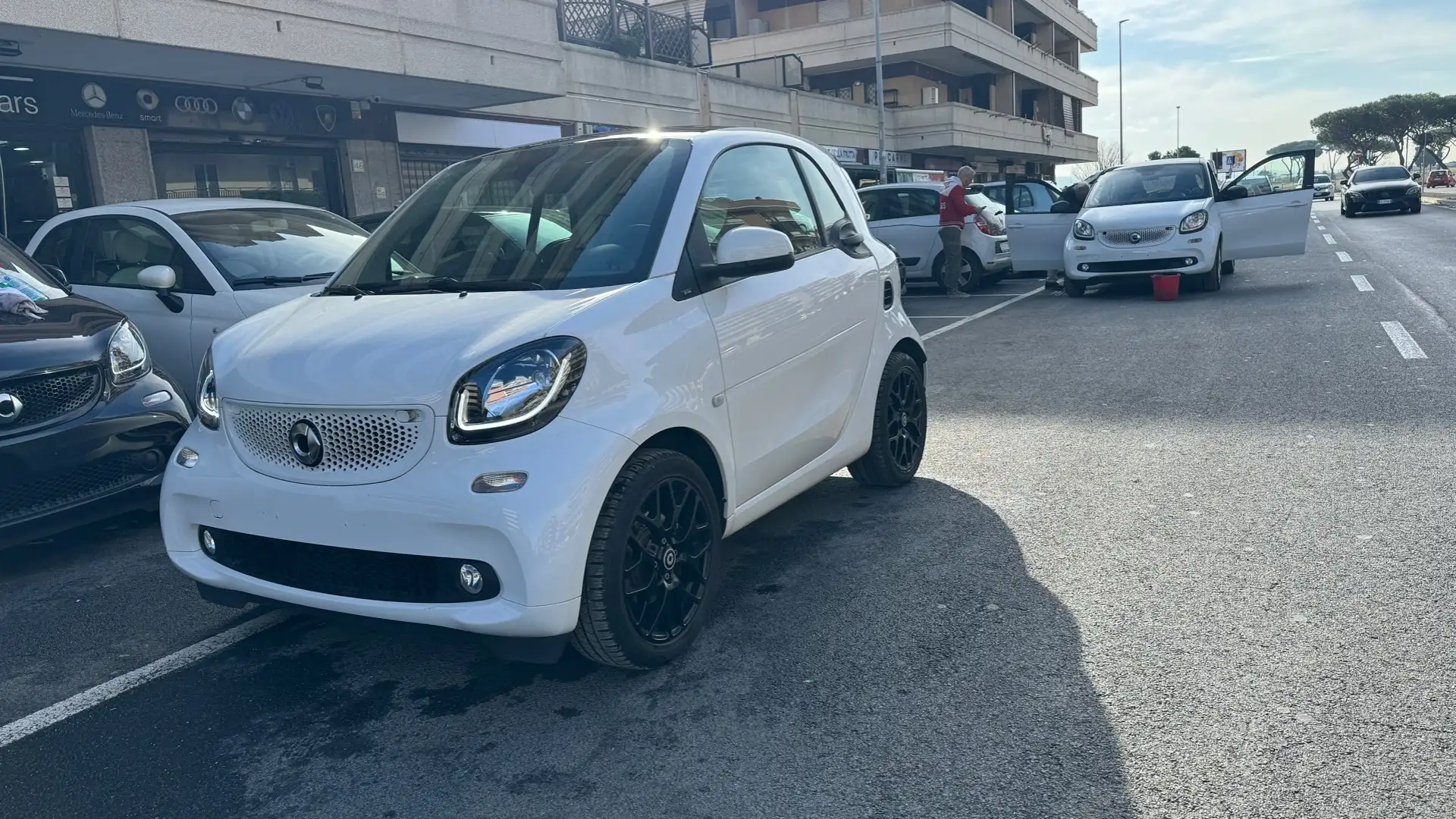 smart forTwo 90 0.9 Turbo twinamic Prime PELLE NAVI PANORAMA PD White - 2