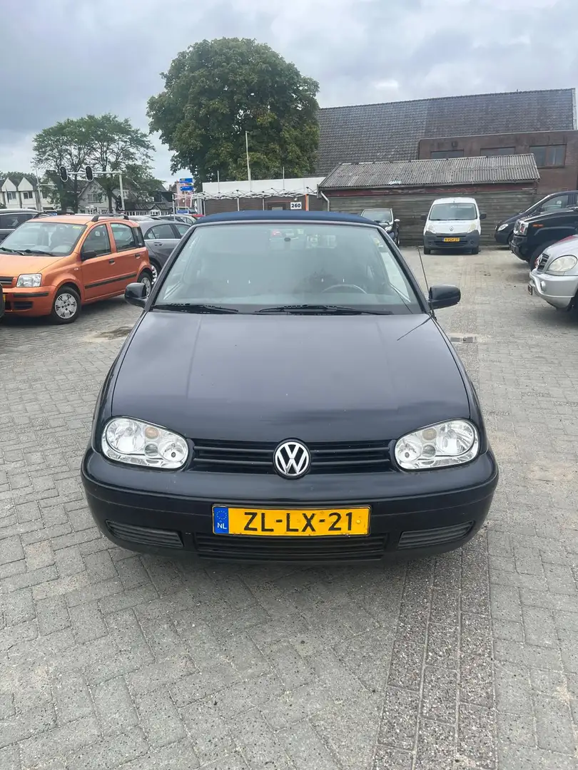 Volkswagen Golf Cabriolet 1.8 Highline elec ramen stbkr lm velgen Blauw - 1