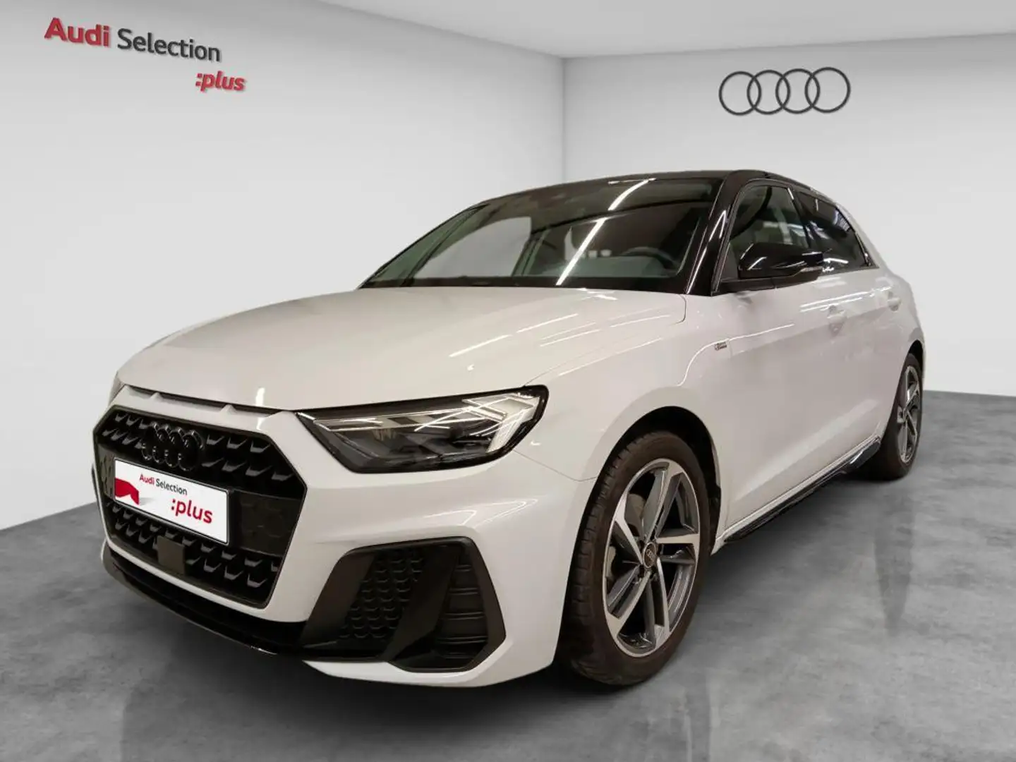 Audi A1 Sportback 30 TFSI Adrenalin Black Edition S tronic Blanc - 1
