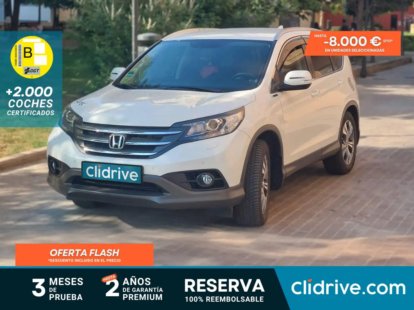 Honda CR-V 1.6i-DTEC Lifestyle 4x2 Blanco - 1
