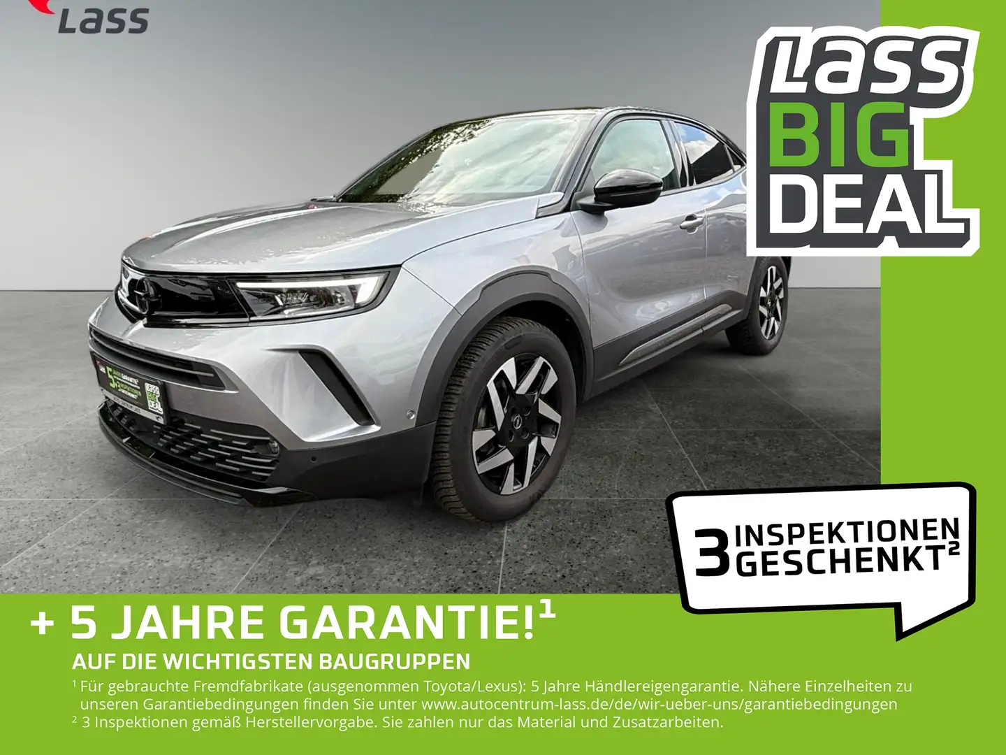 Opel Mokka 1.2 Turbo GS ACC AUT Facelift Kam. KeyLess Grau - 1