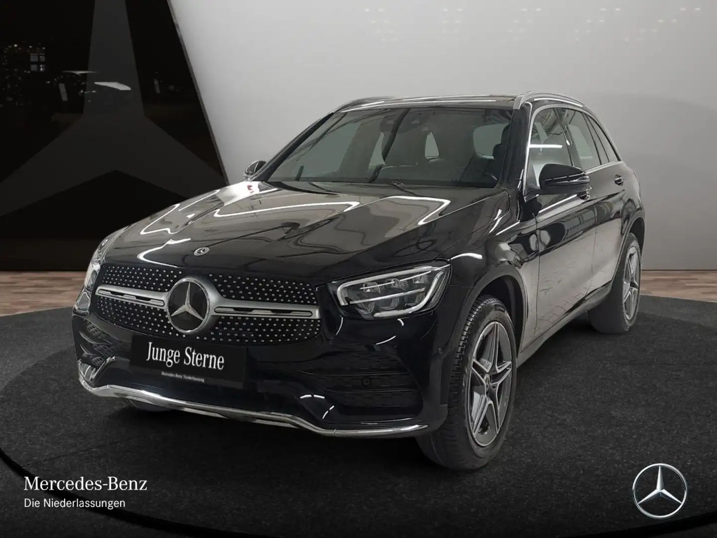 Mercedes-Benz GLC 300 e 4M AMG+PANO+LED+FAHRASS+BURMESTER+KAMERA Schwarz - 2