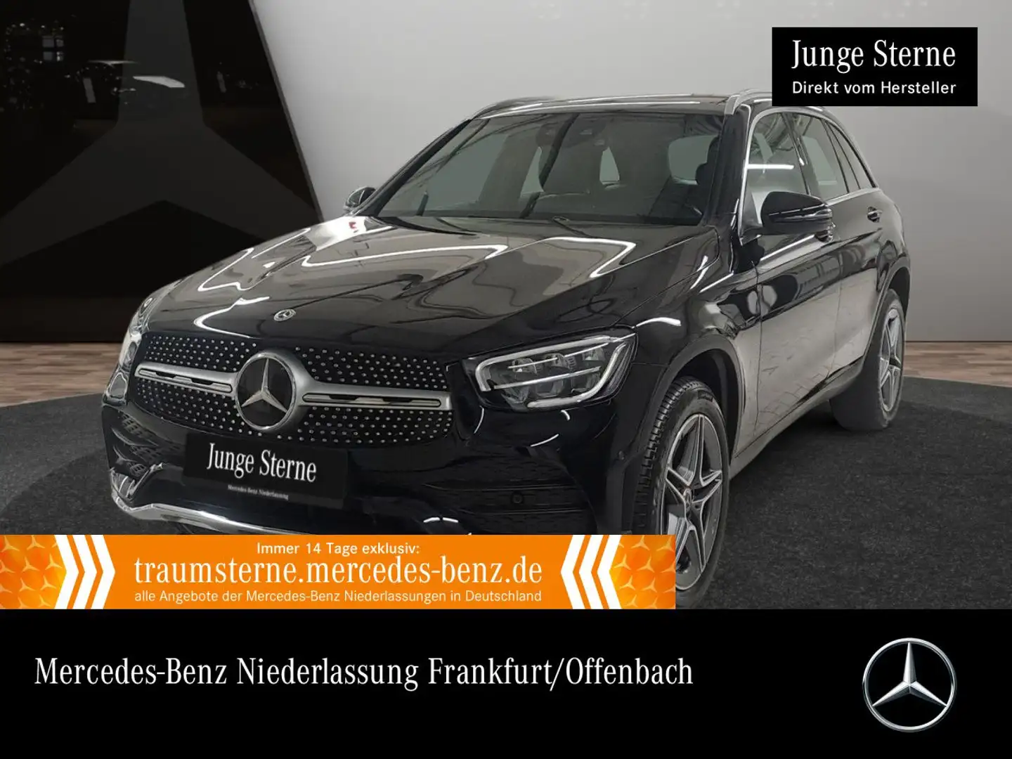 Mercedes-Benz GLC 300 e 4M AMG+PANO+LED+FAHRASS+BURMESTER+KAMERA Schwarz - 1