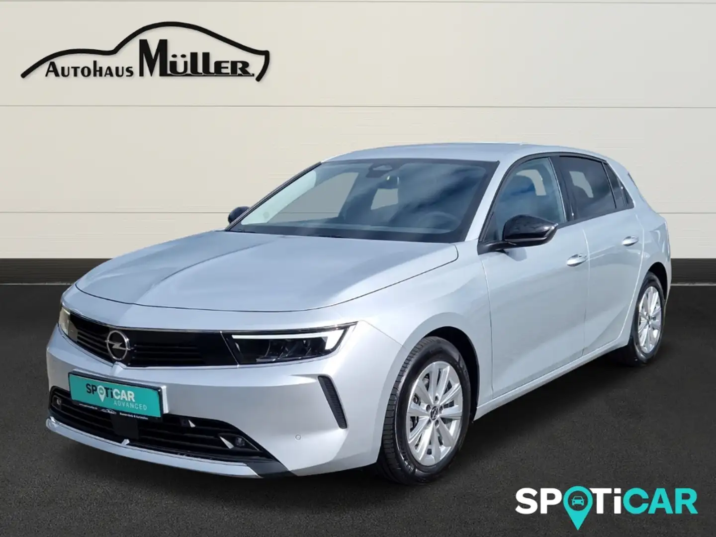 Opel Astra L Enjoy 1.2 Turbo LED Klimaautom DAB SHZ LHZ Silber - 1