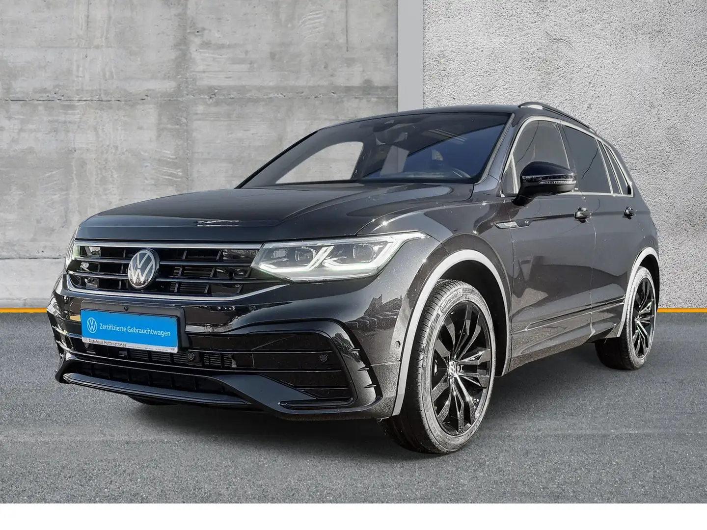 Volkswagen Tiguan 2.0 TSI DSG 4M R-Line HARMAN DCC PANO AHK Schwarz - 2