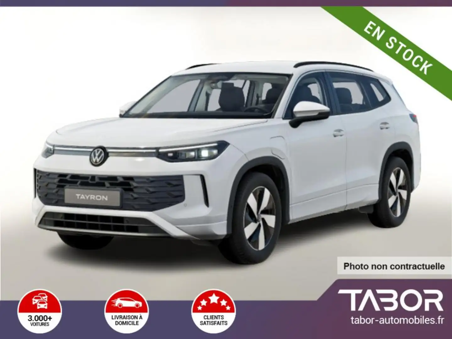 Volkswagen Tayron 1.5 eHybrid 204 DSG LED GPS Blanc - 1