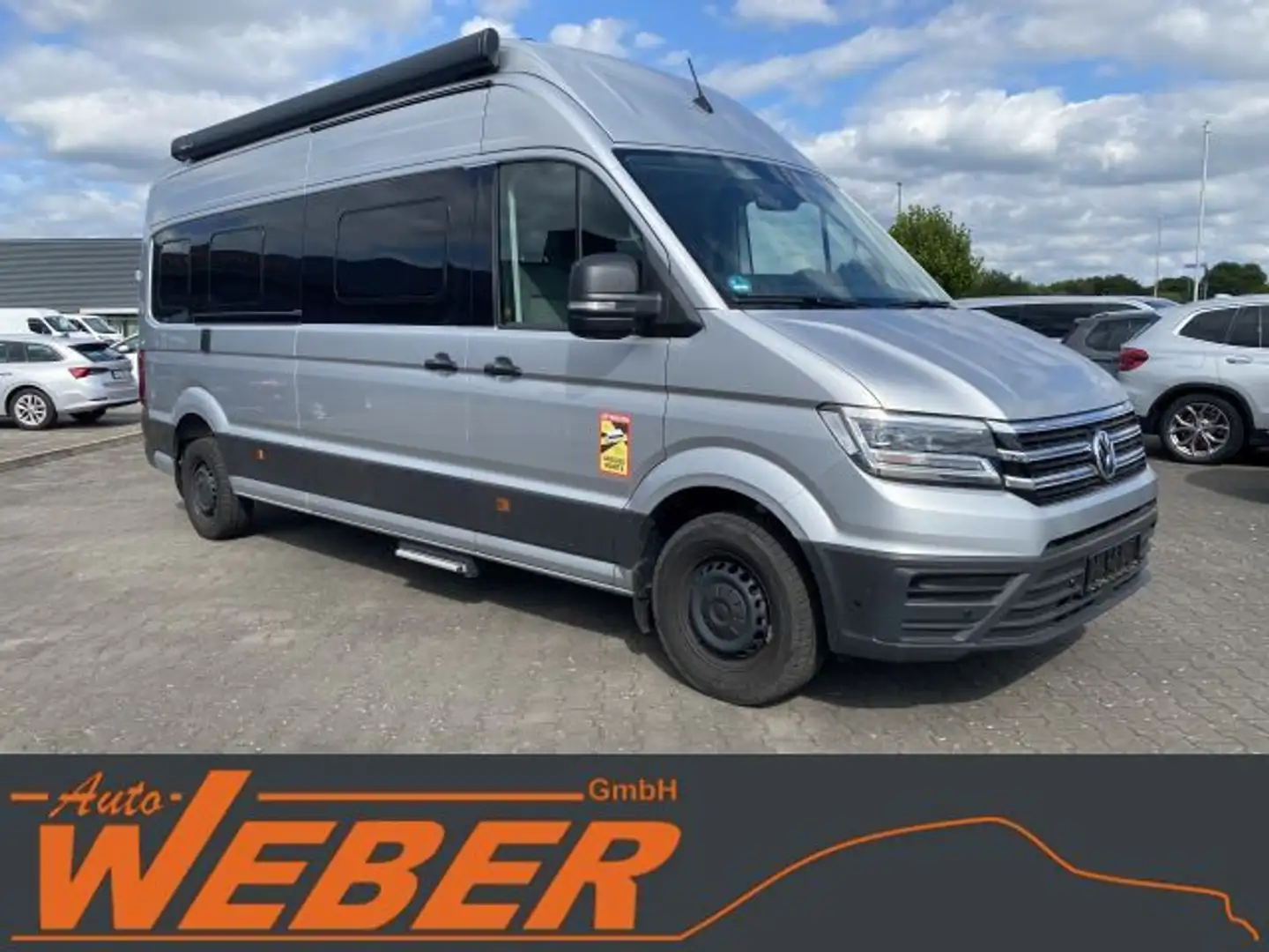 Volkswagen Crafter Grand California 680 FWD 4,2t BEAR AHK Silber - 2