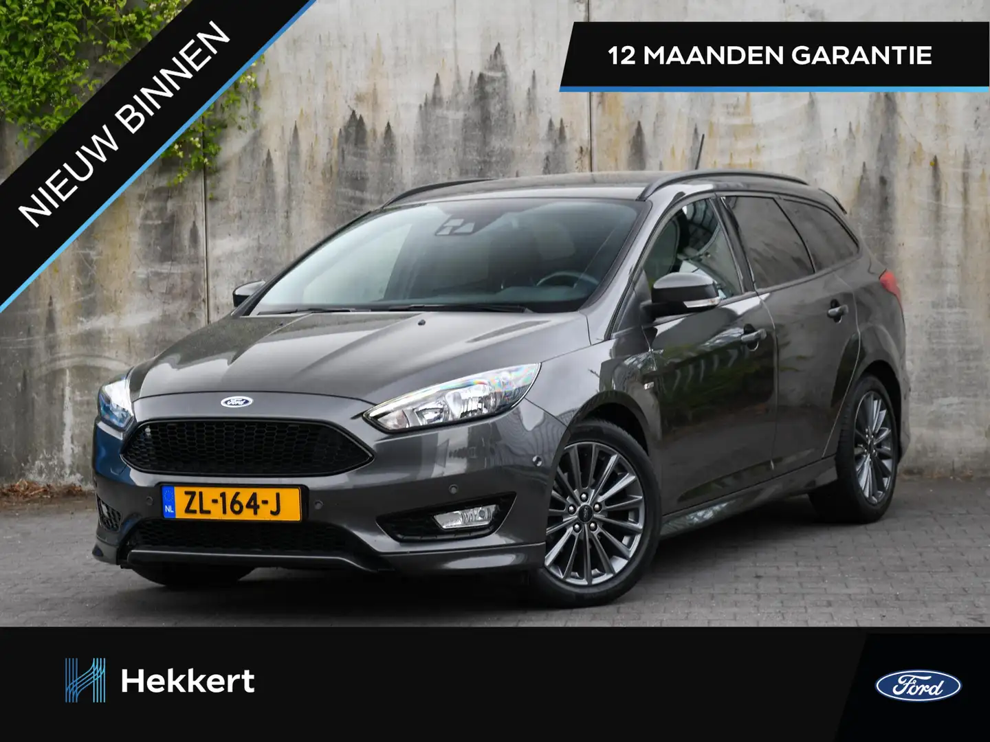Ford Focus Wagon ST-Line 1.0 Ecoboost 140pk TREKHAAK | CRUISE Gris - 1