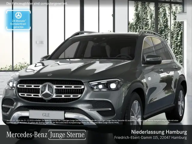 Mercedes-Benz GLE 300 d 4M PANO+360+AHK+MULTIBEAM+19"+SPUR+TOTW