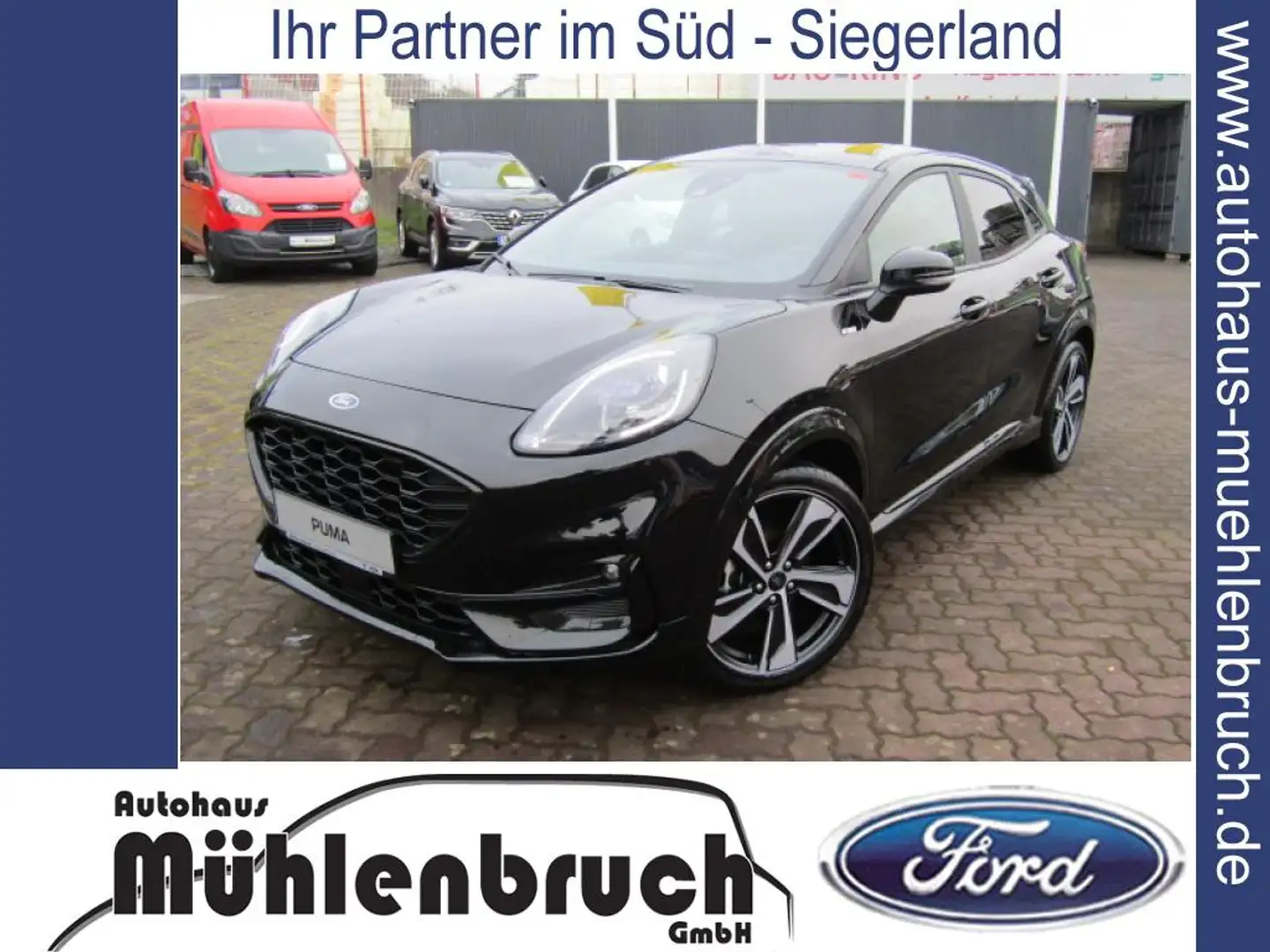 Ford Puma 1.0 EcoBoost Aut. ST-LINE Nero - 1