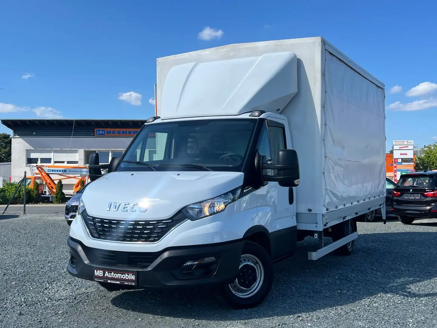 Iveco 35S12 Automatik/19.980KM/Pritsche+Plane Weiß - 1