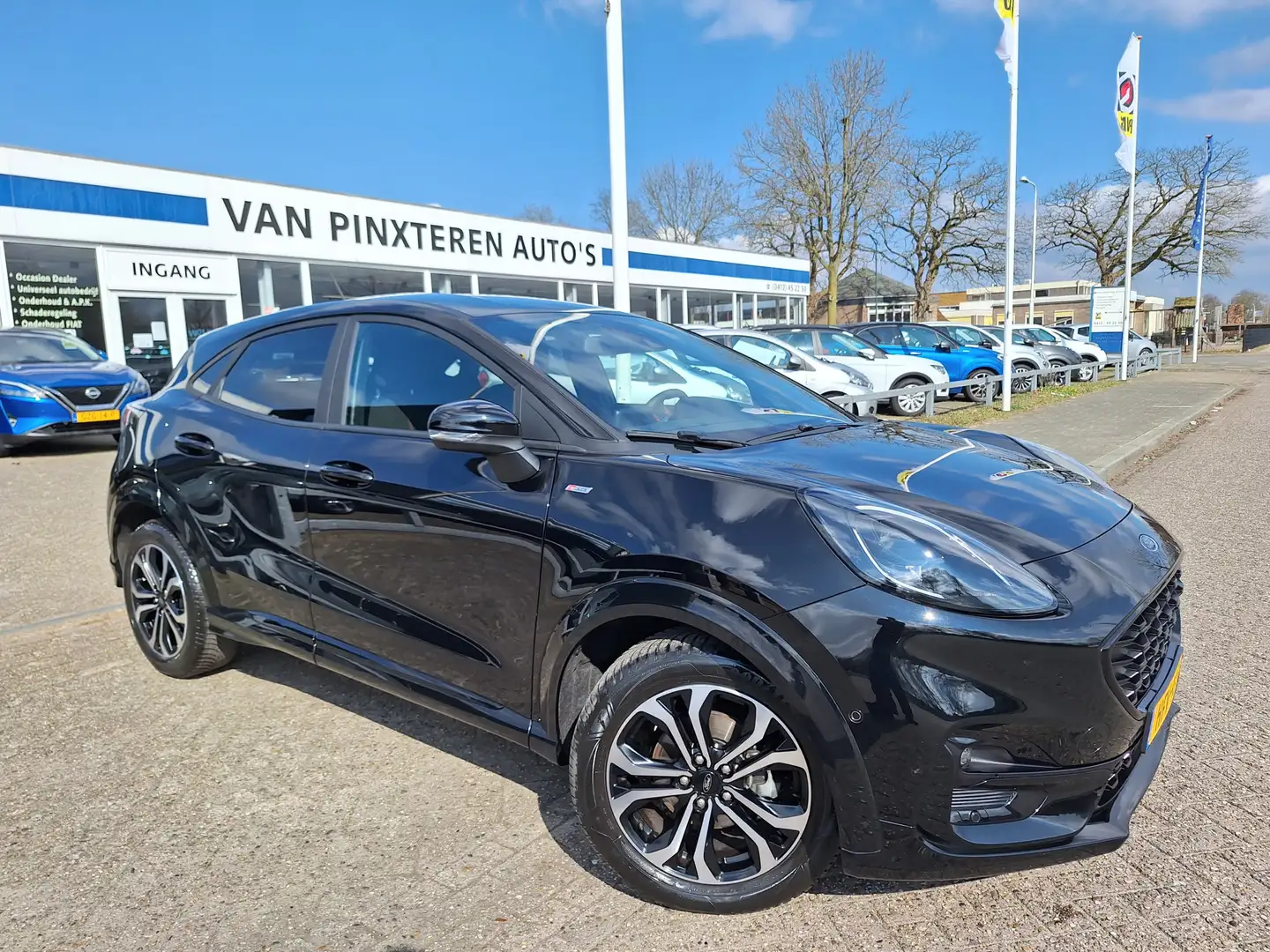 Ford Puma 1.0 EcoBoost Hybrid Titanium Zwart - 1