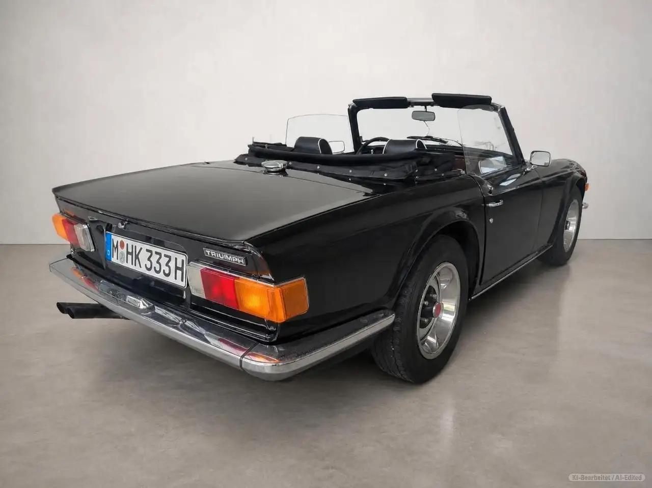 Triumph TR6 Ttiumph TR6 H-Kennzeichen, foto 8