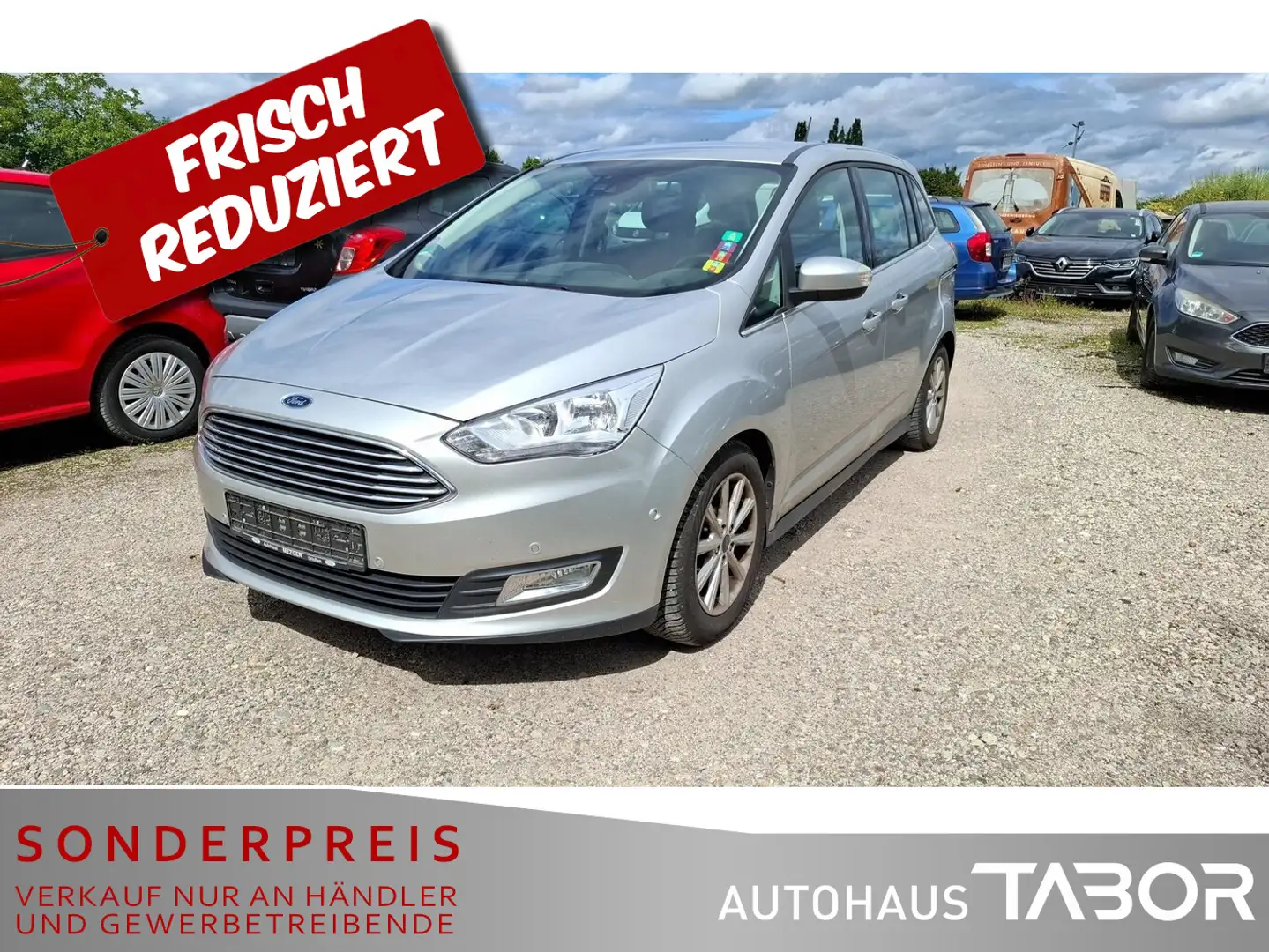 Ford Grand C-Max Grand 1.0 EB Titanium 7S Navi ParkAss KeyF Серебристый - 1