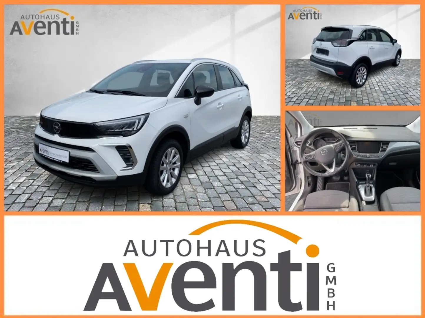 Opel Crossland Elegance *LED*Navi*Lane Assist*PDC* Weiß - 1