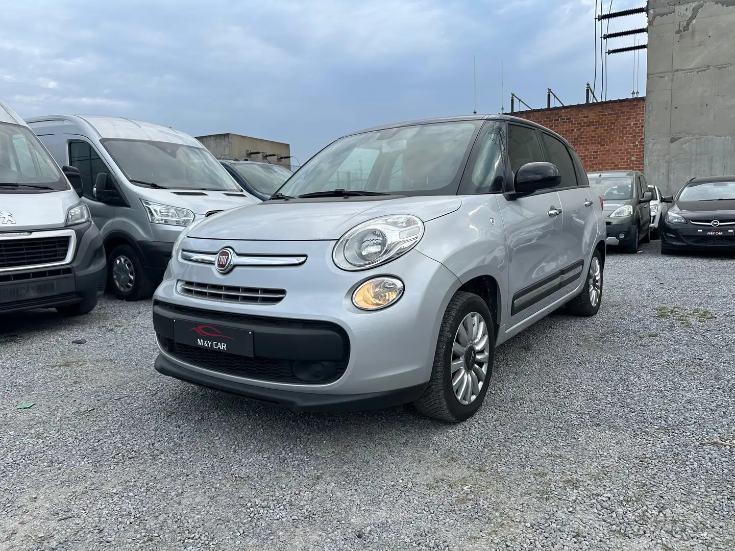 Fiat 500L 500L Living 0.9 T 7pl. PRÊTE A IMMATRICULER !!! Argent - 2