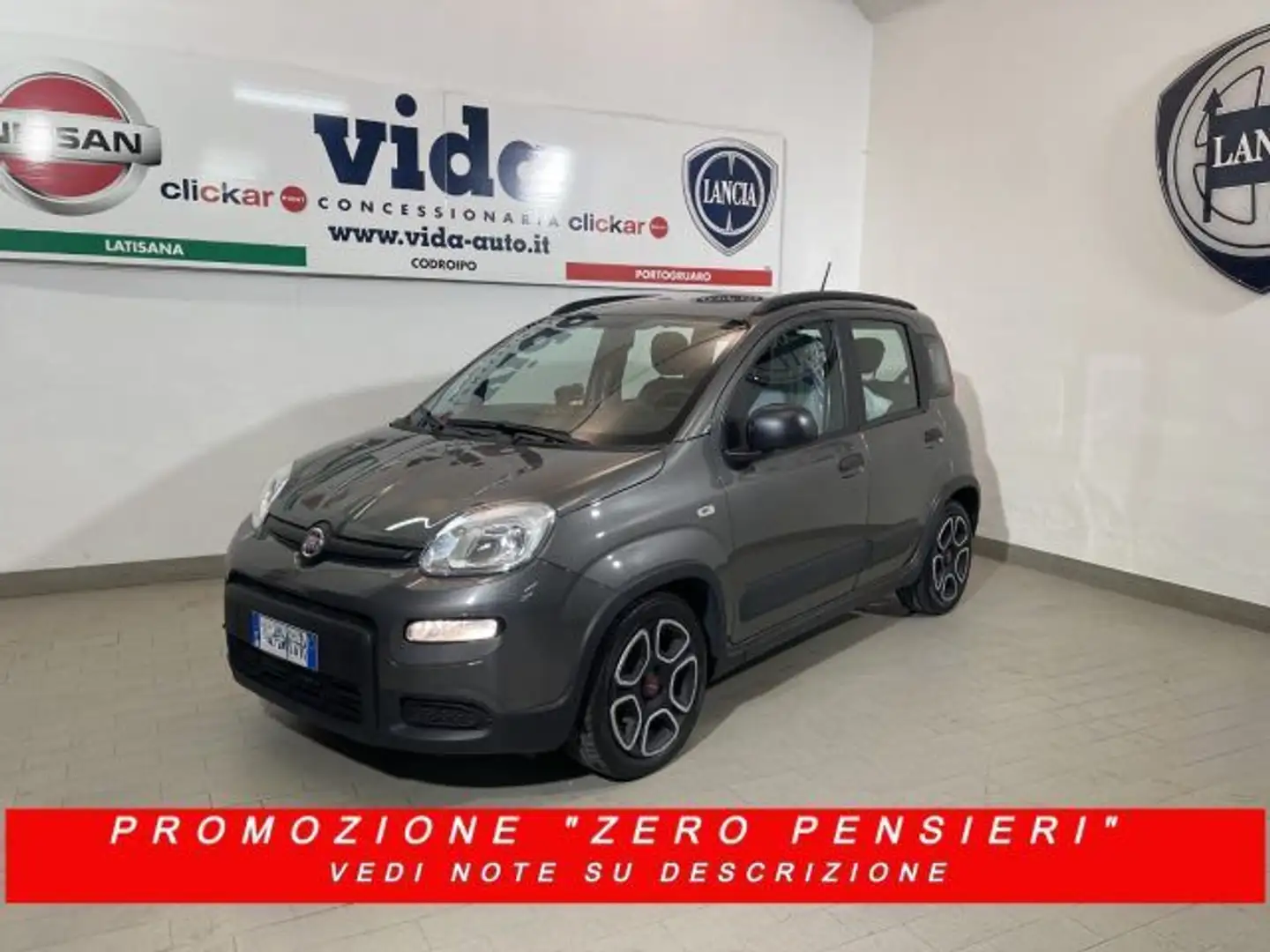 Fiat Panda 1.0 FireFly OK NEOPATENTATI Hybrid Grigio - 1