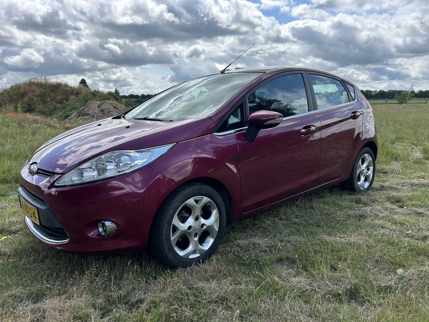 Ford Fiesta 1.25 Titanium Trend - Trekhaak en LM Velgen APK Paars - 1